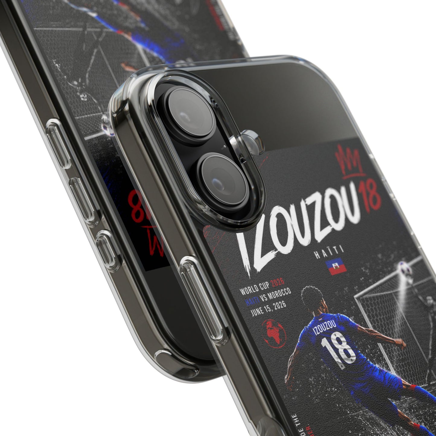 Clear Impact-Resistant Cases. IZOUZOU #18 World Cup History