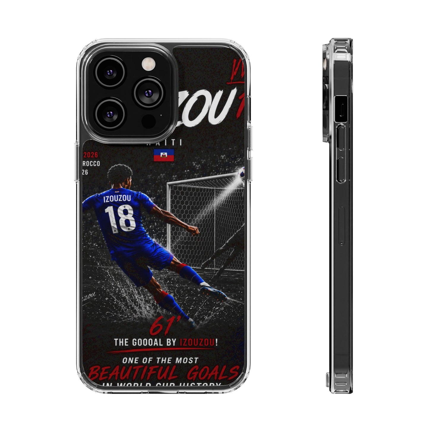 Clear Magnetic Phone Case — IZOUZOU #18 World Cup History