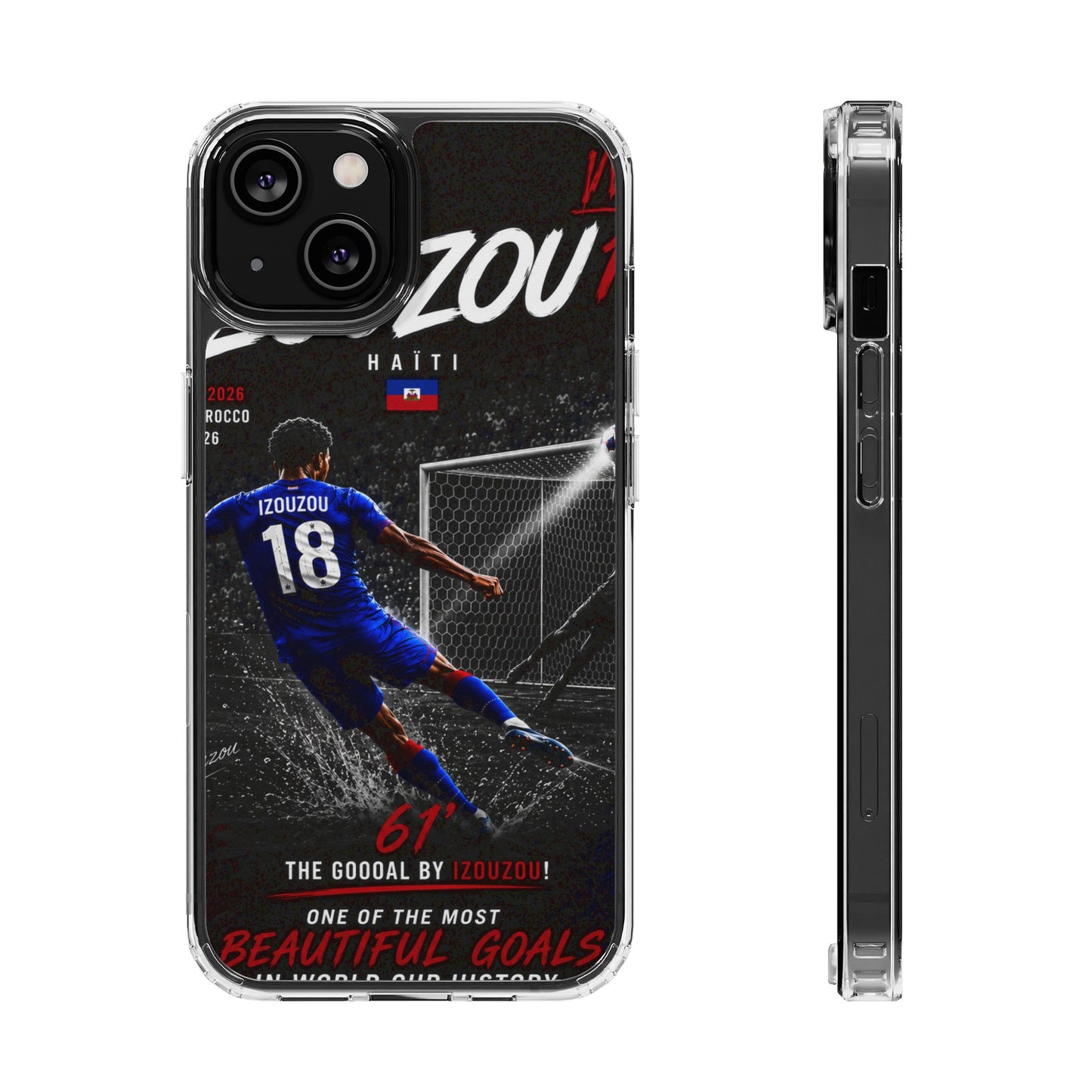 Clear Magnetic Phone Case — IZOUZOU #18 World Cup History