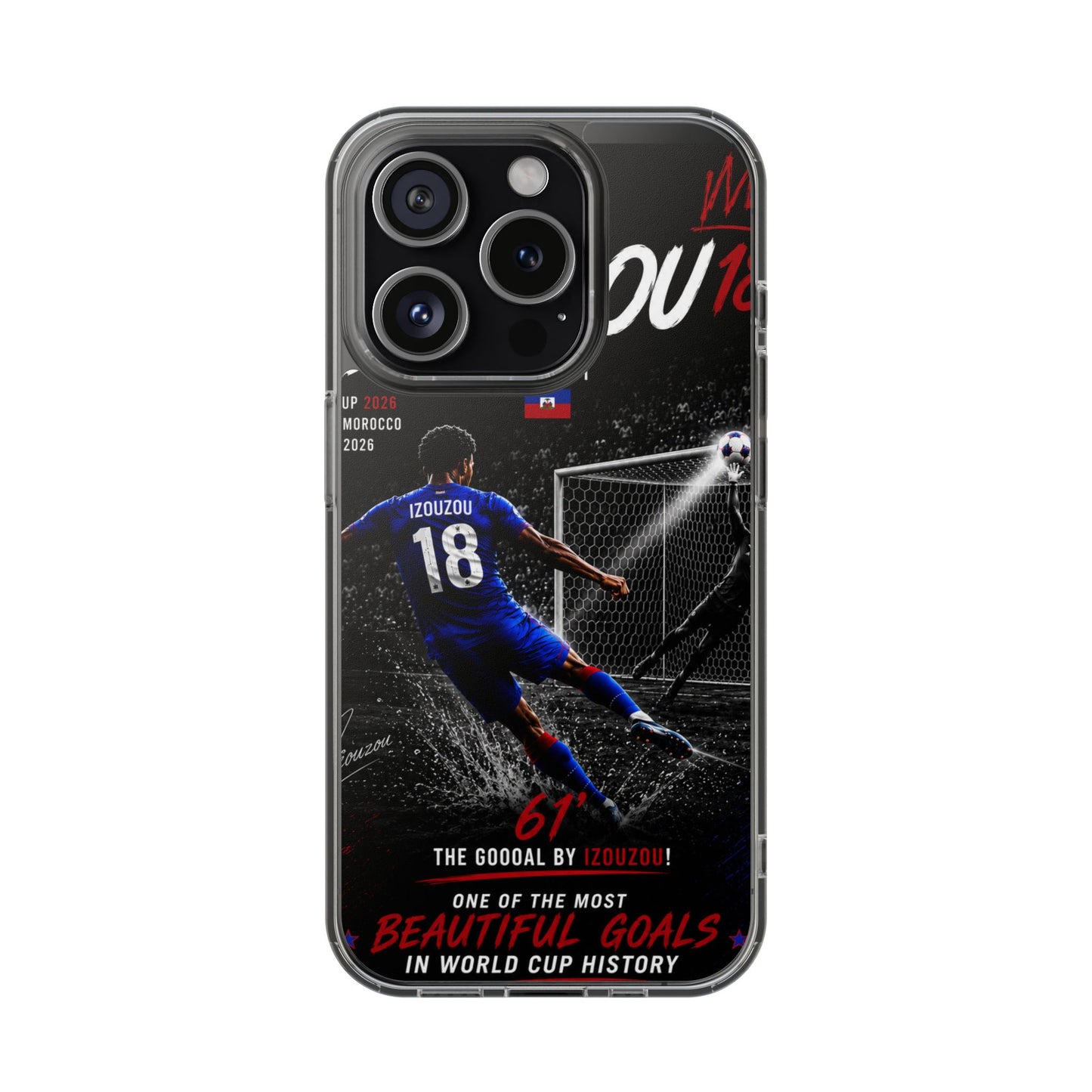 Clear Magnetic Phone Case — IZOUZOU #18 World Cup History