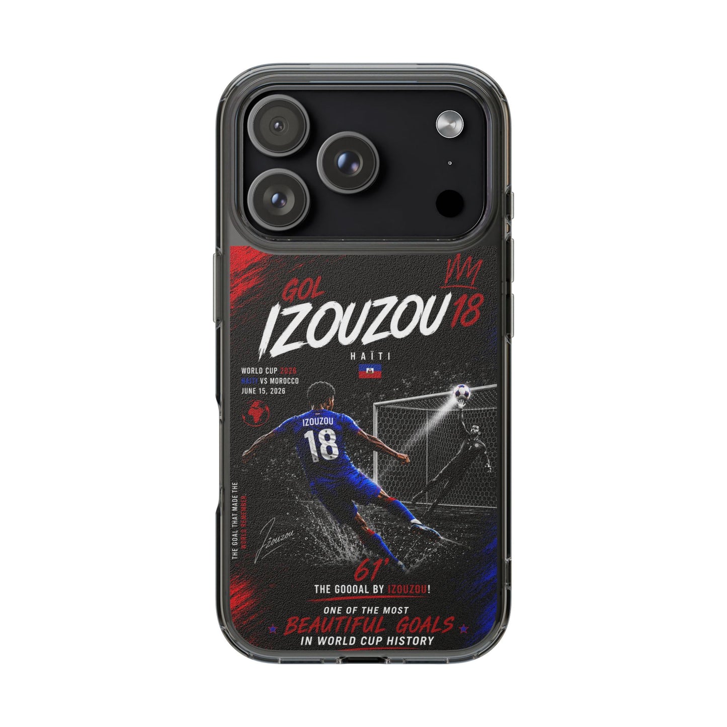 Clear Impact-Resistant Cases. IZOUZOU #18 World Cup History