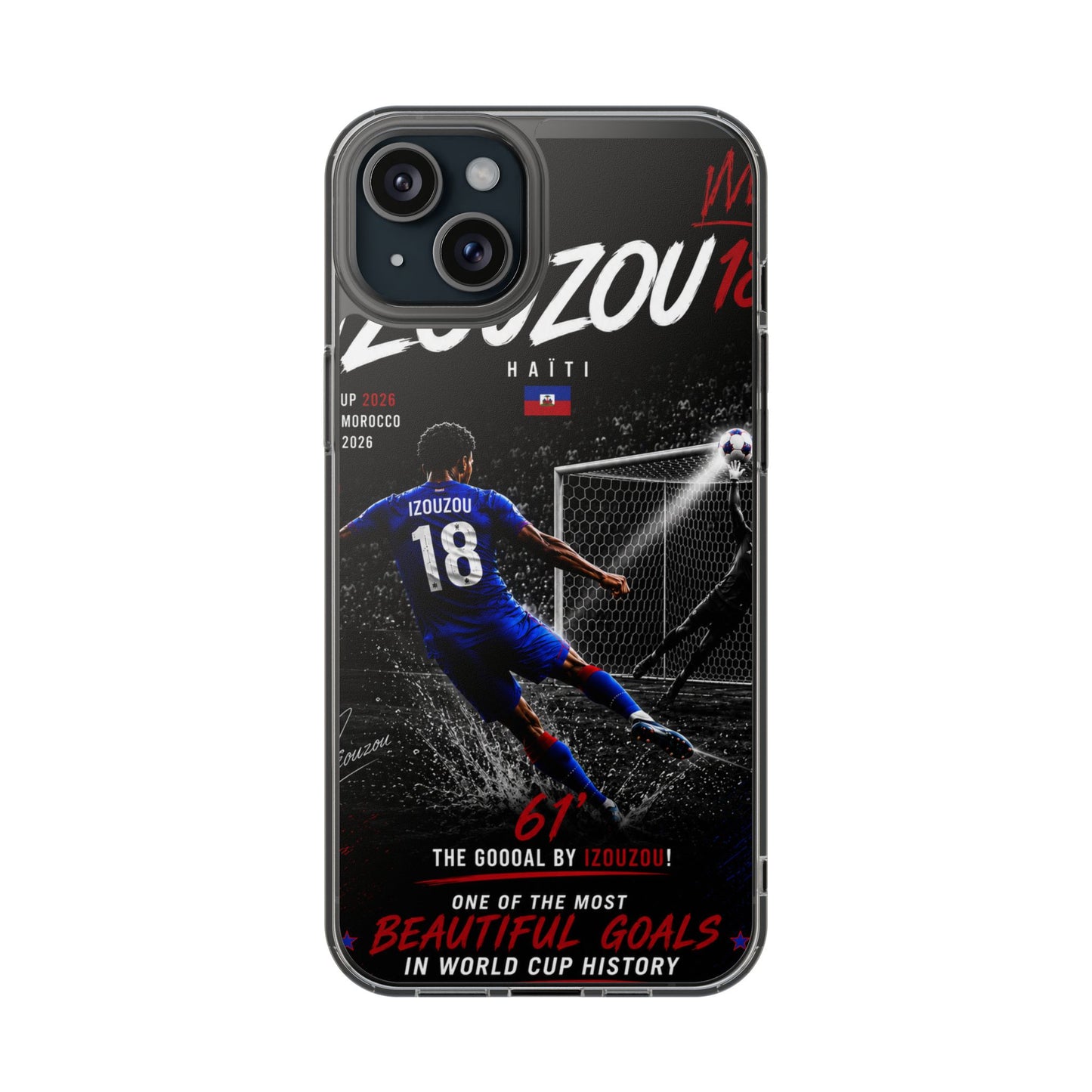 Clear Magnetic Phone Case — IZOUZOU #18 World Cup History
