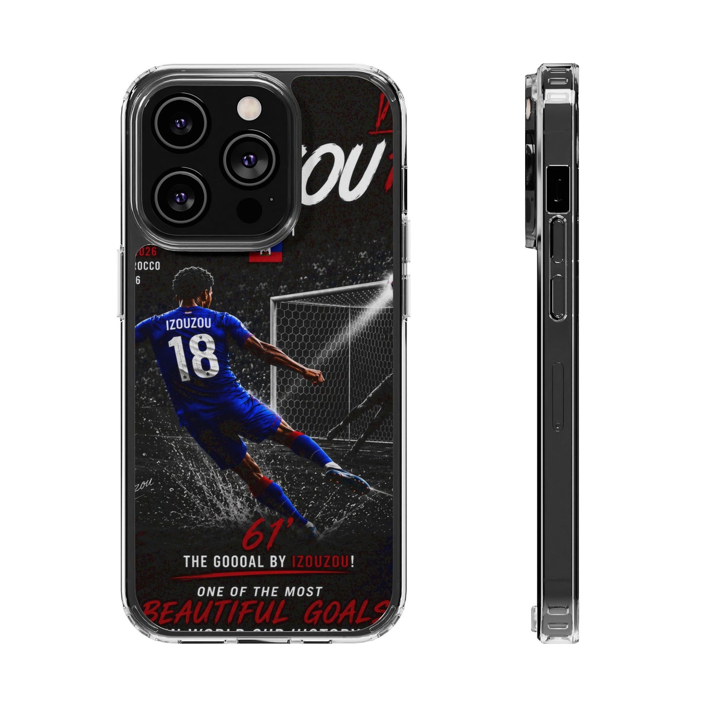 Clear Magnetic Phone Case — IZOUZOU #18 World Cup History
