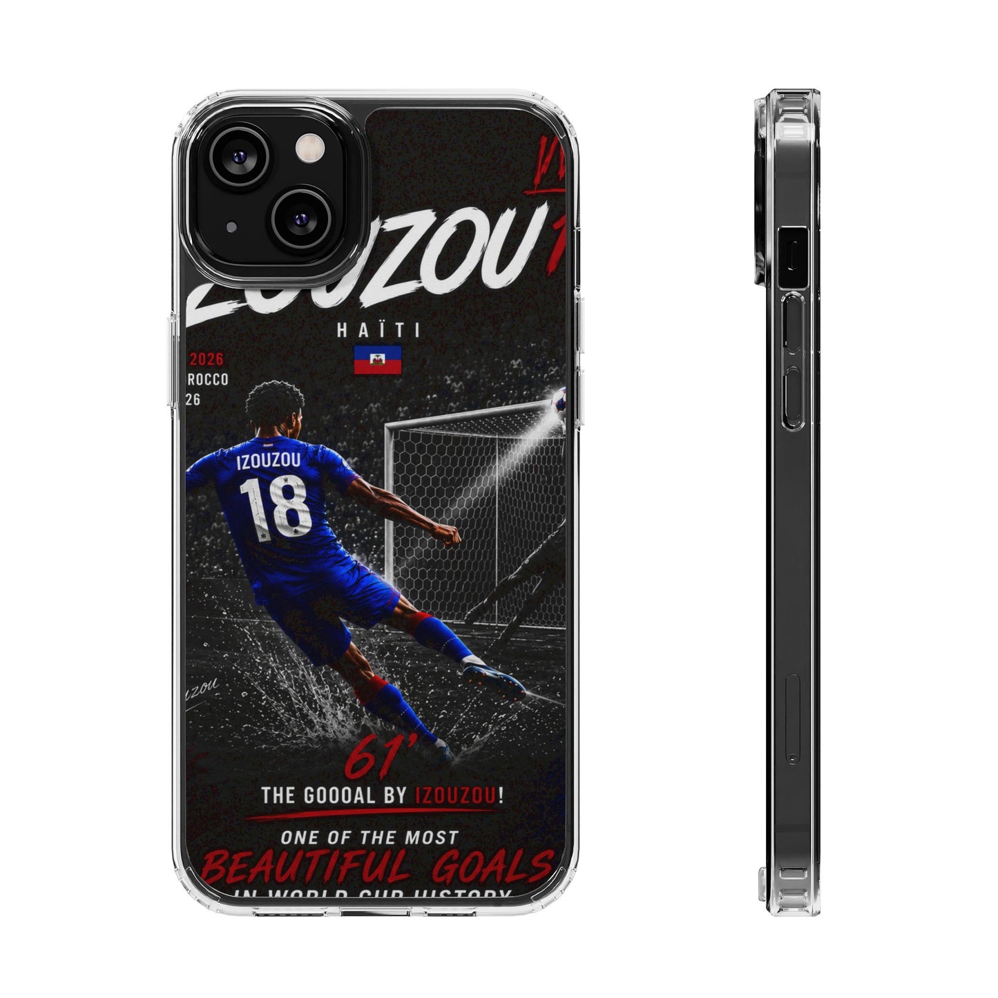 Clear Magnetic Phone Case — IZOUZOU #18 World Cup History