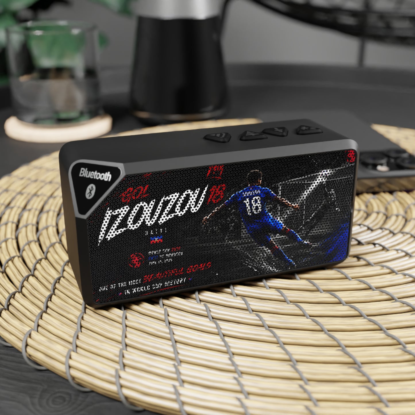 Bluetooth Speaker — IZOUZOU #18 World Cup History