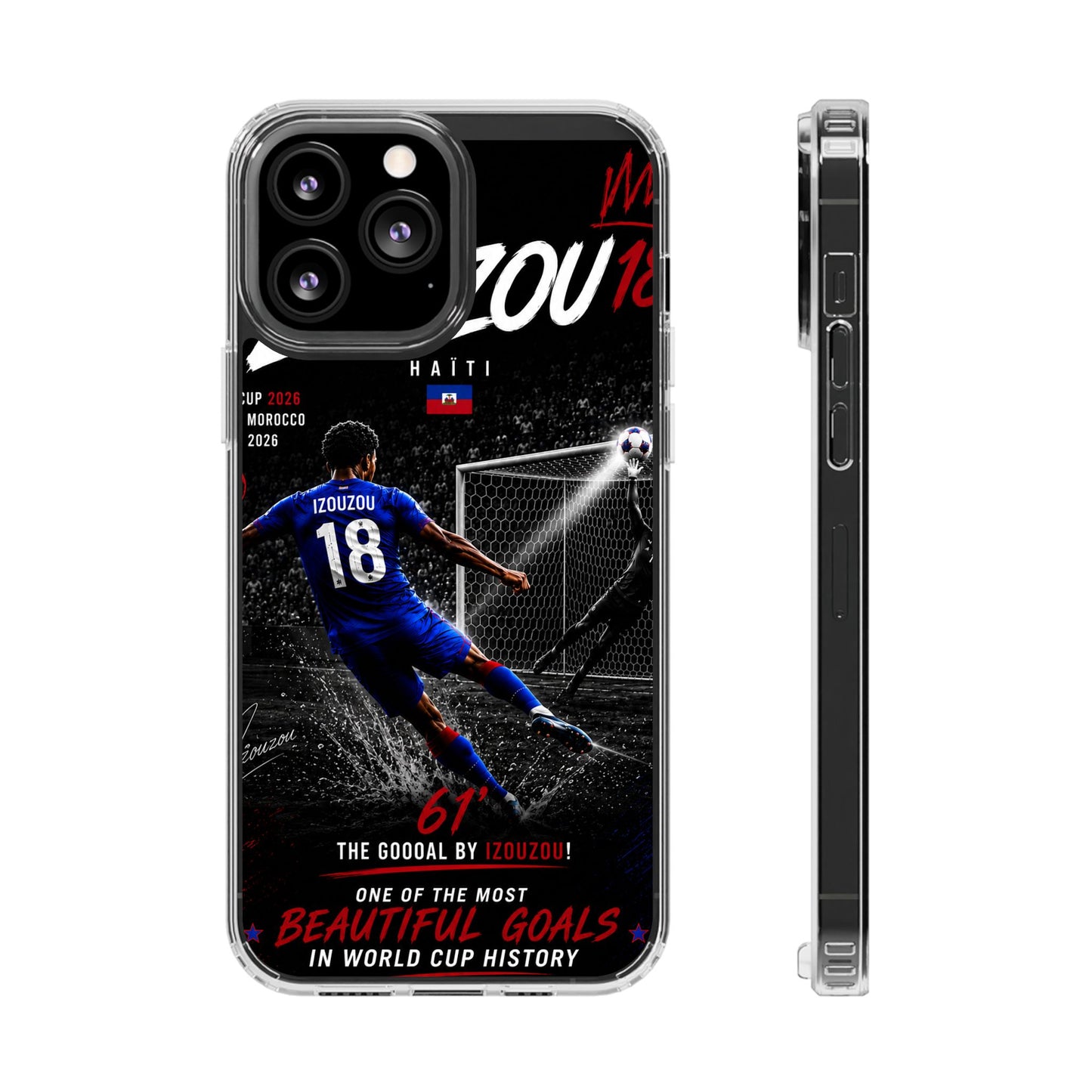 Clear Magnetic Phone Case — IZOUZOU #18 World Cup History