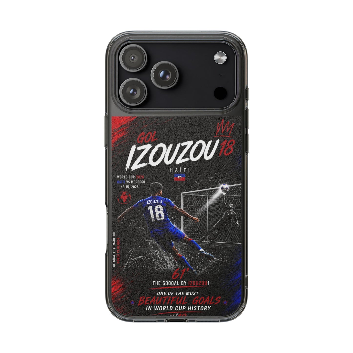 Clear Impact-Resistant Cases. IZOUZOU #18 World Cup History