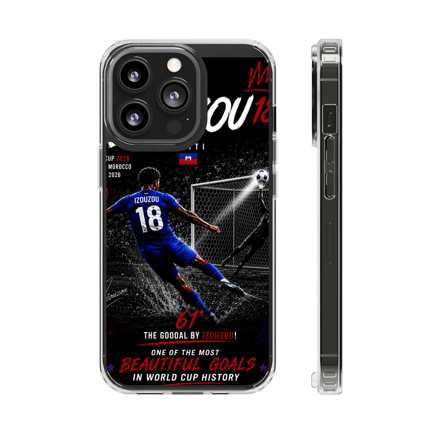 Clear Magnetic Phone Case — IZOUZOU #18 World Cup History