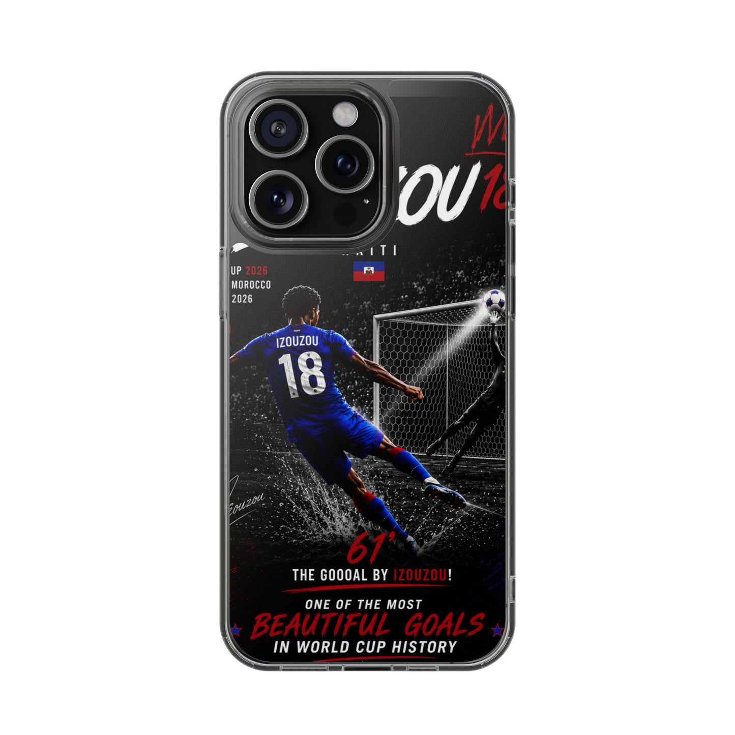 Clear Magnetic Phone Case — IZOUZOU #18 World Cup History