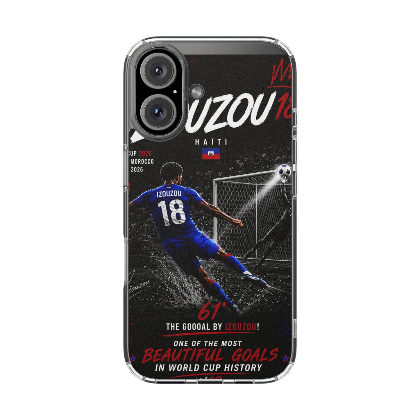 Clear Magnetic Phone Case — IZOUZOU #18 World Cup History
