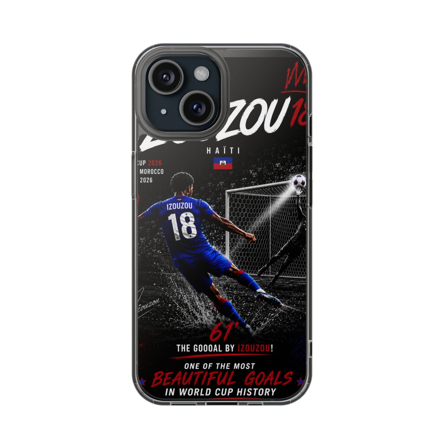 Clear Magnetic Phone Case — IZOUZOU #18 World Cup History