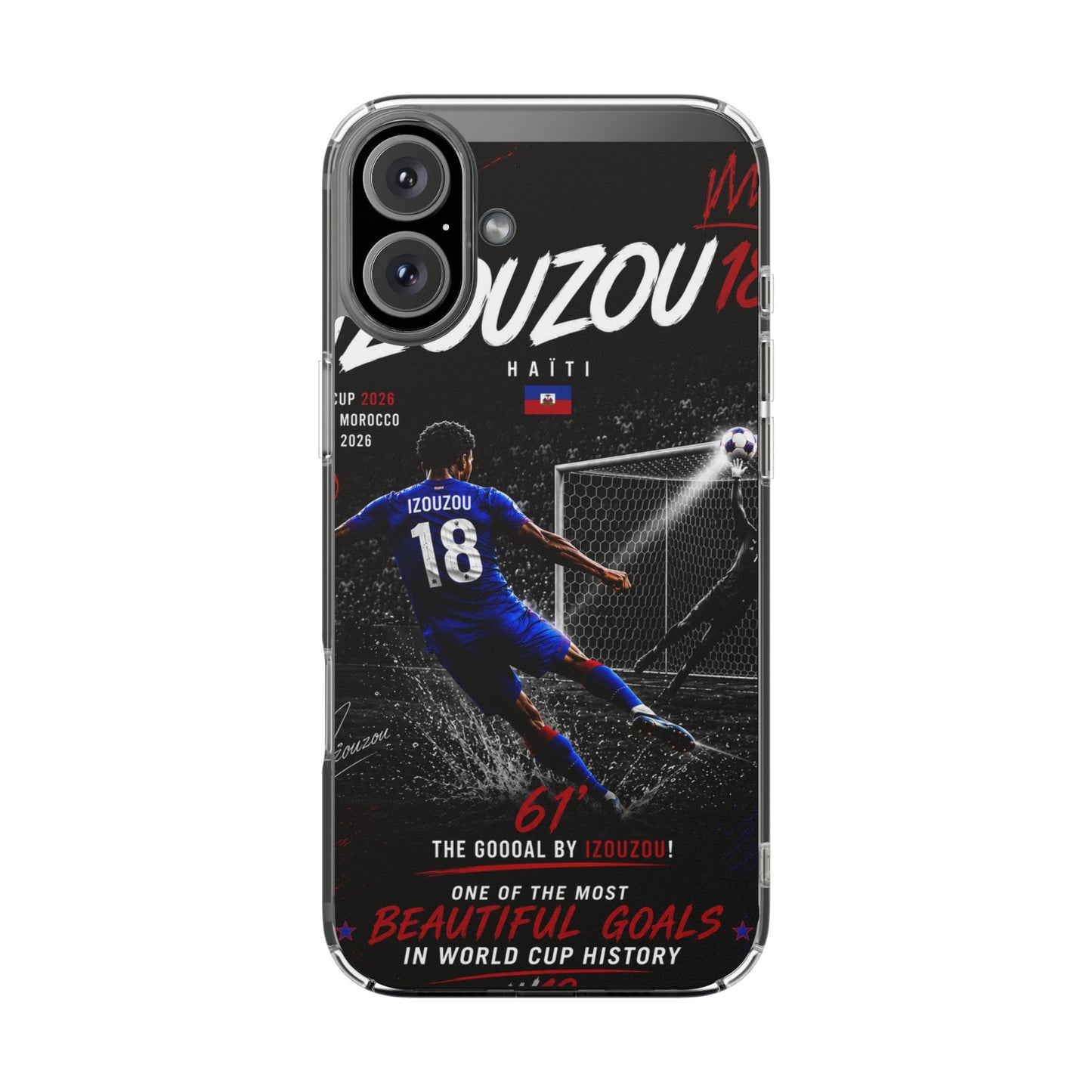 Clear Magnetic Phone Case — IZOUZOU #18 World Cup History