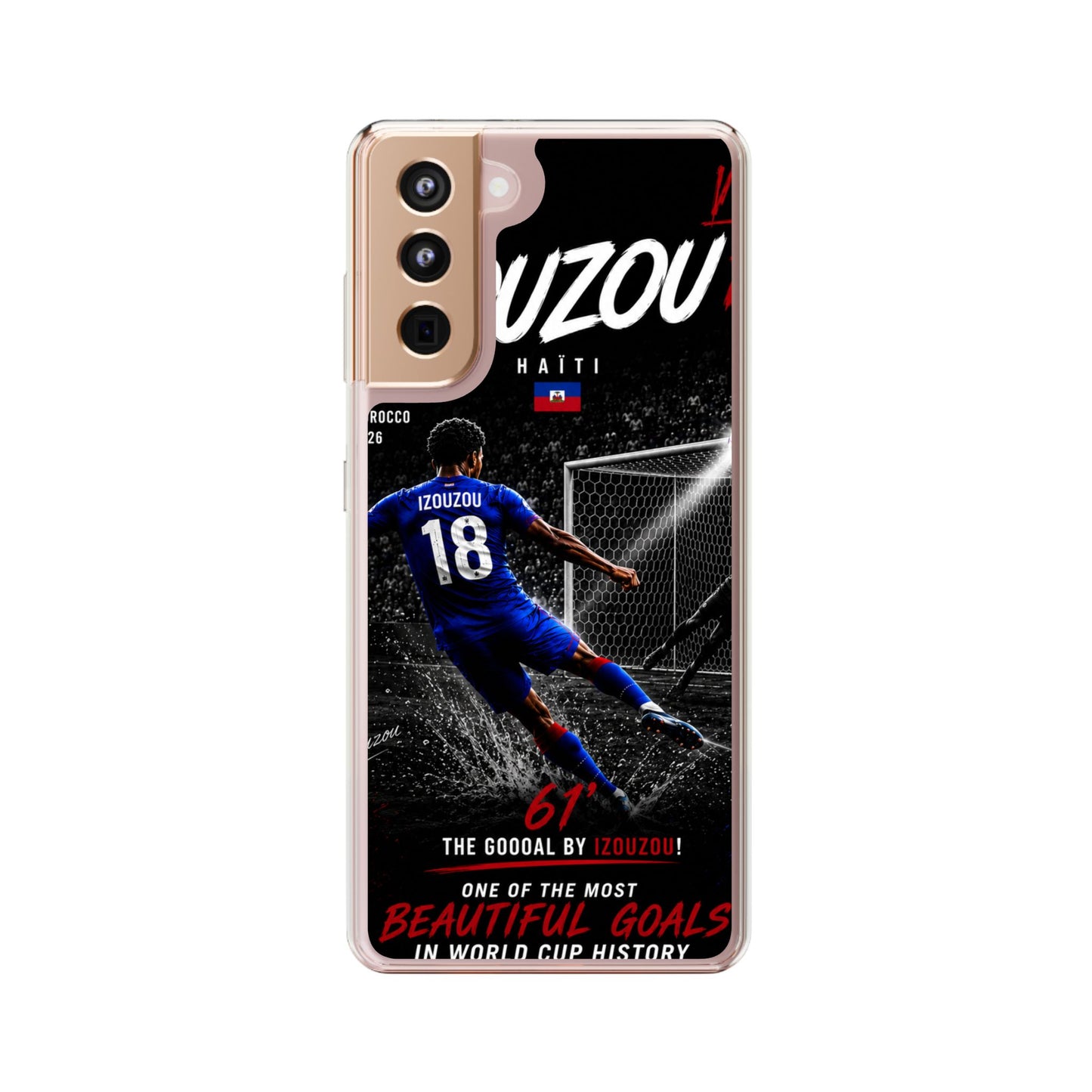 Clear Phone Case – IZOUZOU #18 World Cup History