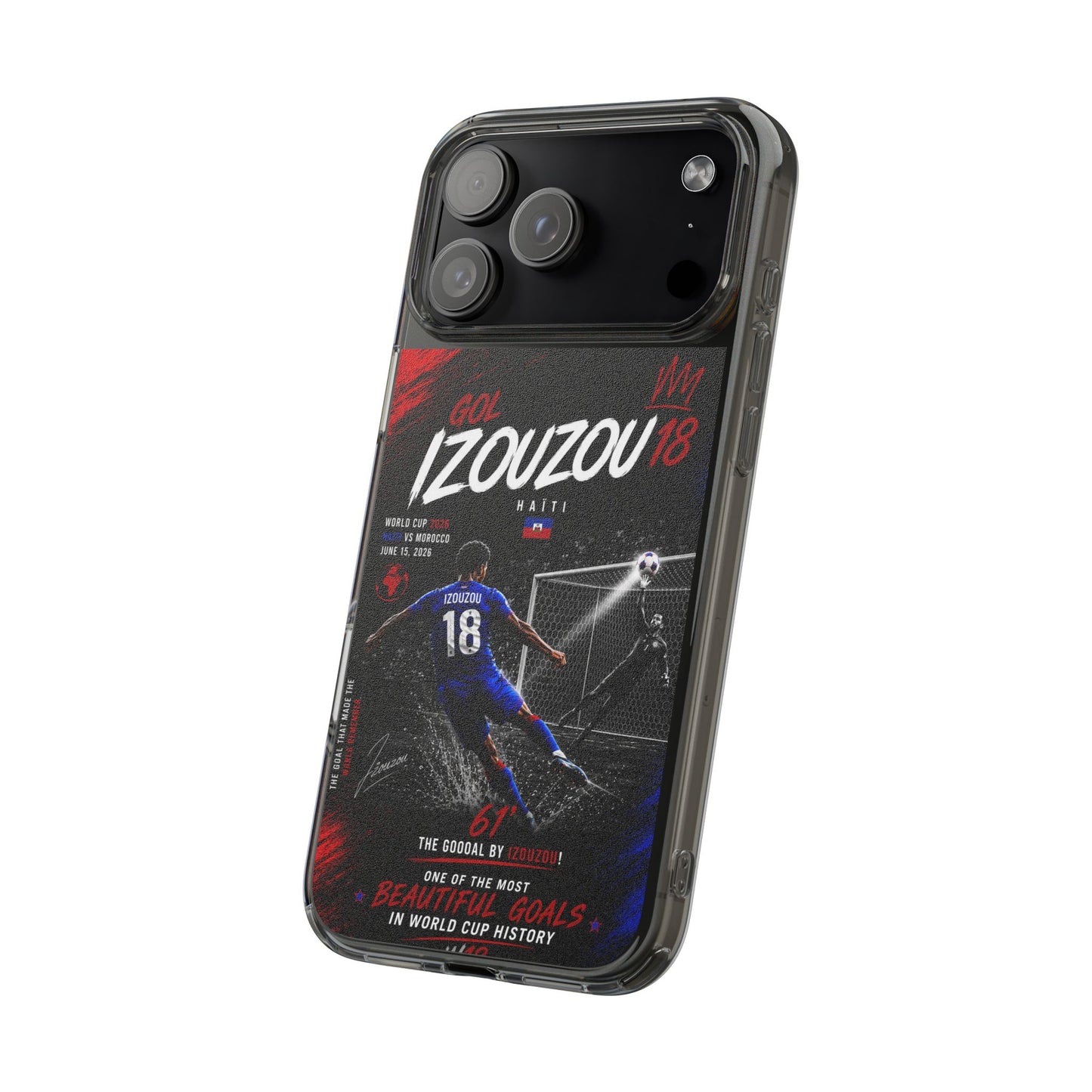 Clear Impact-Resistant Cases. IZOUZOU #18 World Cup History