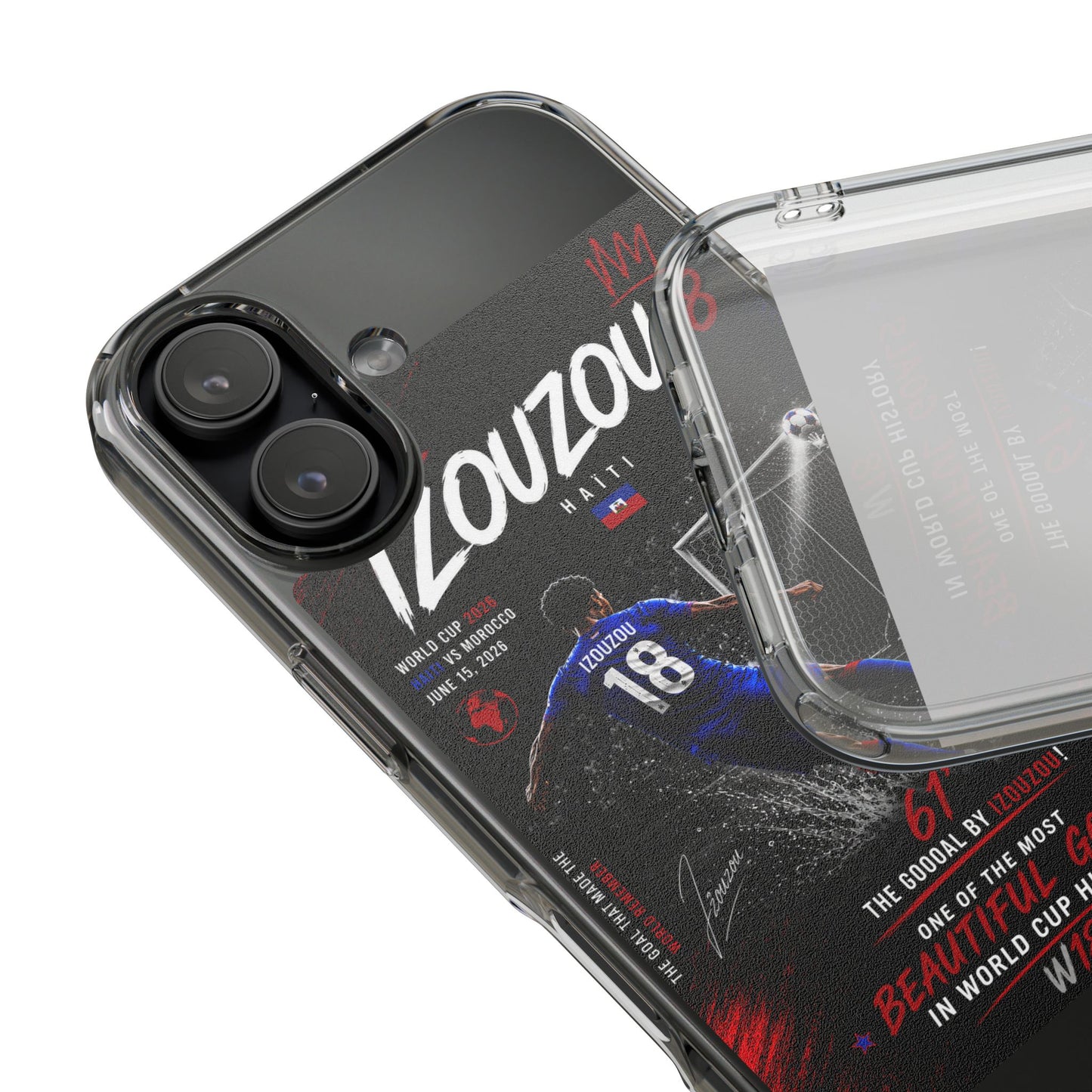 Clear Impact-Resistant Cases. IZOUZOU #18 World Cup History