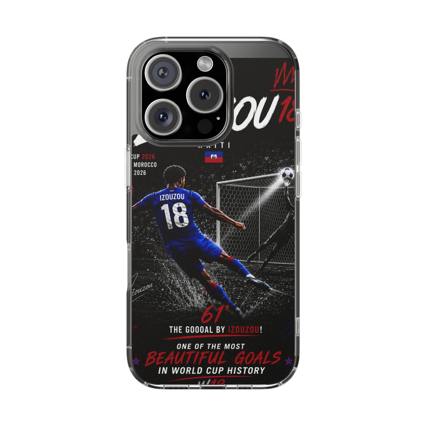 Clear Magnetic Phone Case — IZOUZOU #18 World Cup History