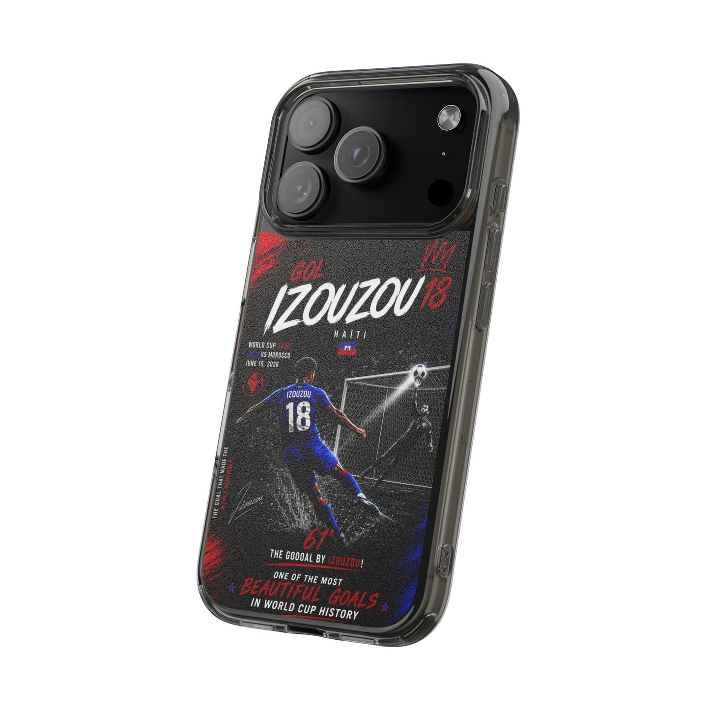 Clear Impact-Resistant Cases. IZOUZOU #18 World Cup History