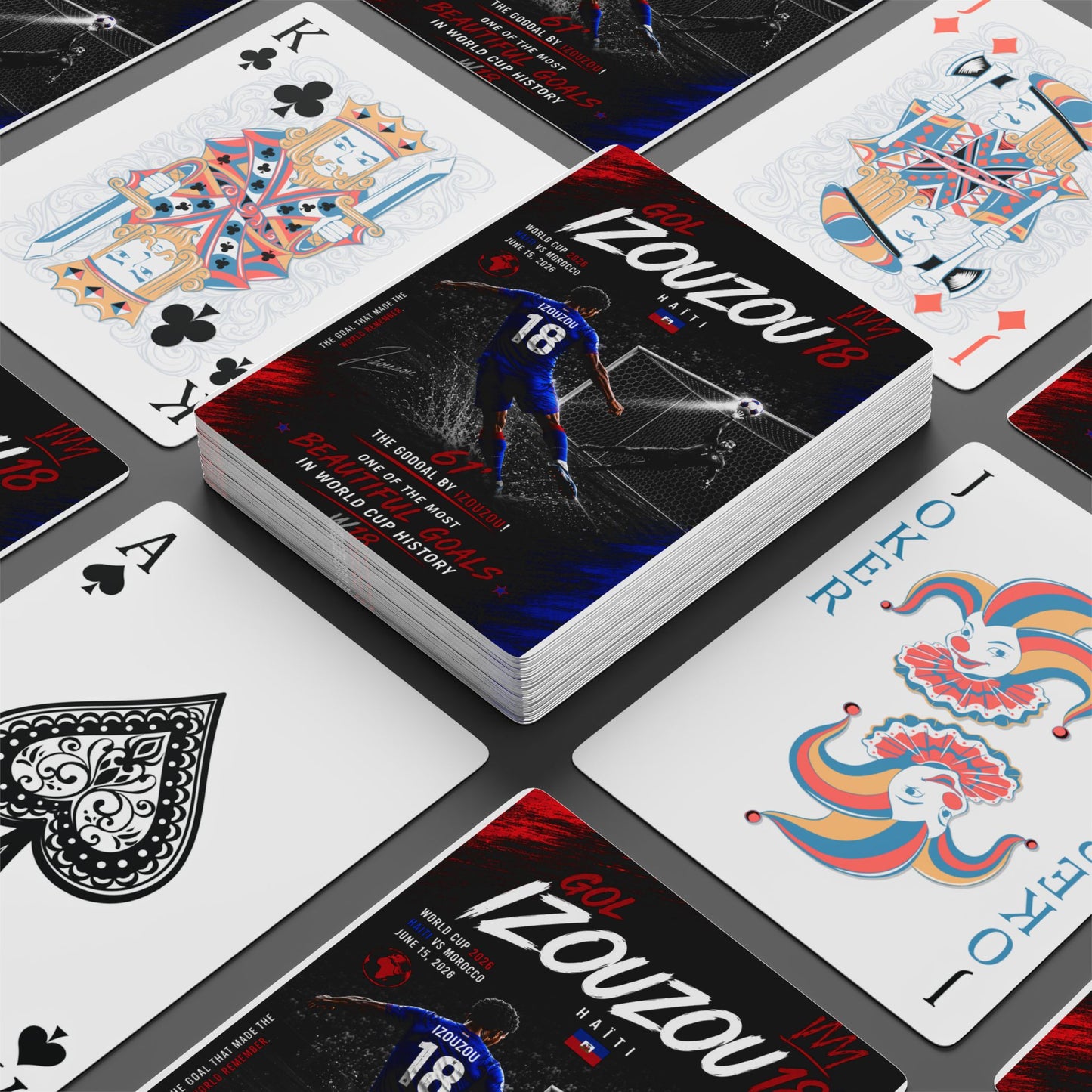 Poker Playing Cards — World Cup IZOUZOU #18 History