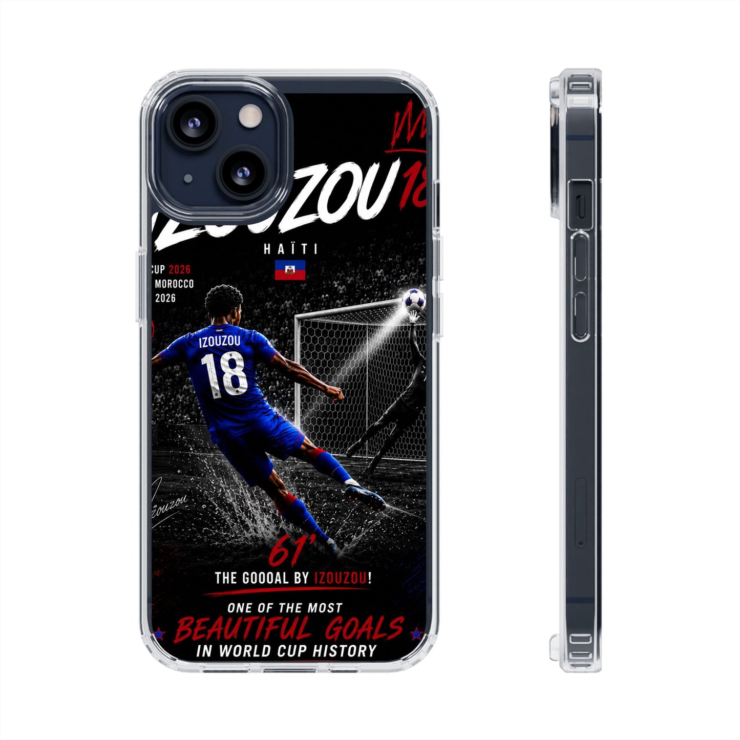 Clear Magnetic Phone Case — IZOUZOU #18 World Cup History
