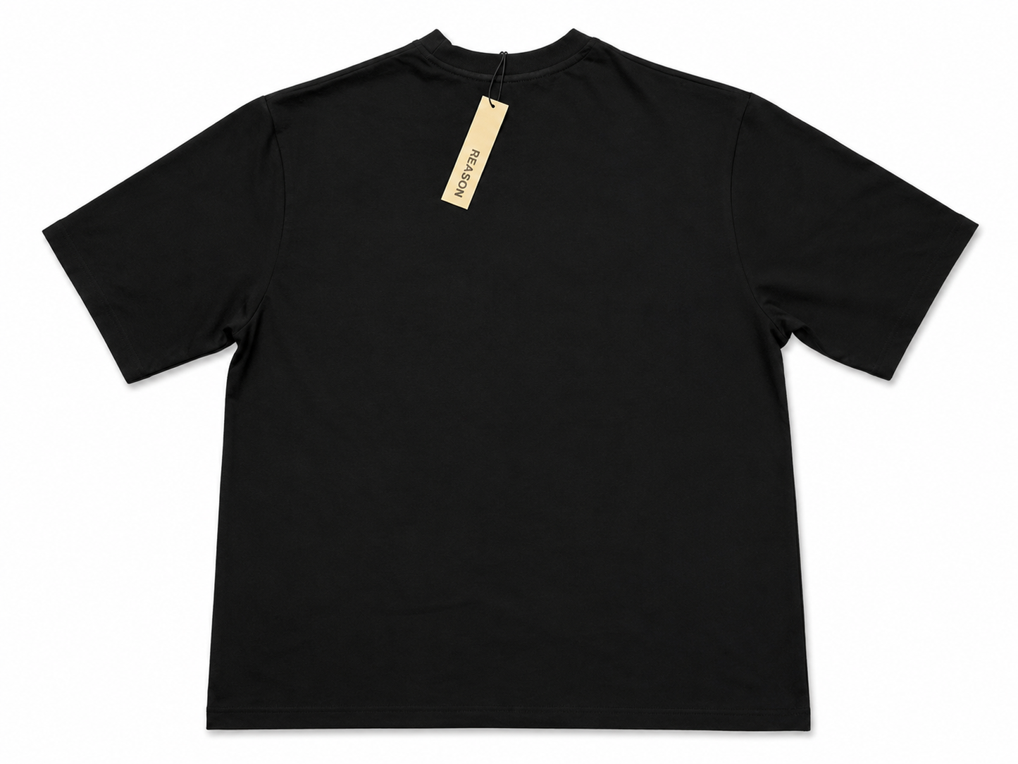 Reason Streetwear Graphic Tee-Black Size M